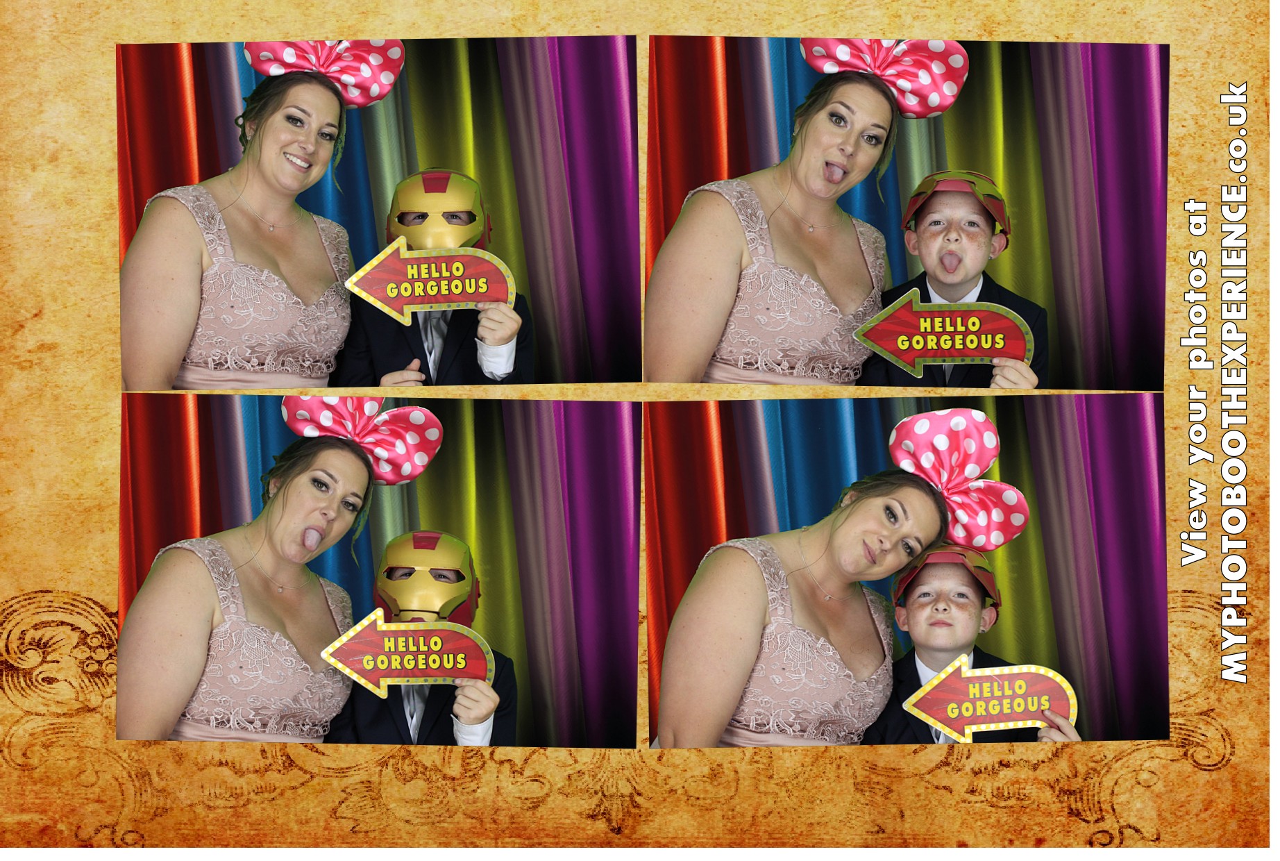 Jennie & Graham's wedding vow renewal  | View more photos from the event at gallery.myphotoboothexperience.co.uk/u/MyPhotoBoothExperienceLtd/Jennie-Grahams-wedding-vow-renewal
